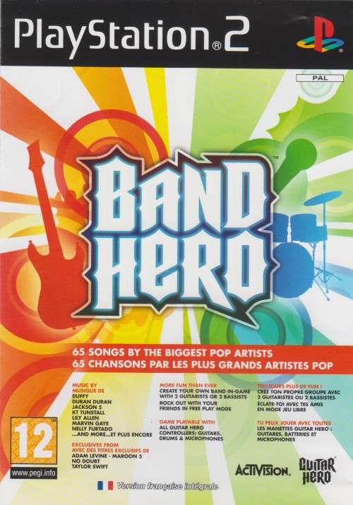 Band Hero - Game Only (PS2)