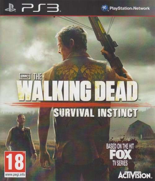 The Walking Dead Survival Instinct  PS3 Game in very good condition : In Stock (swadocop)