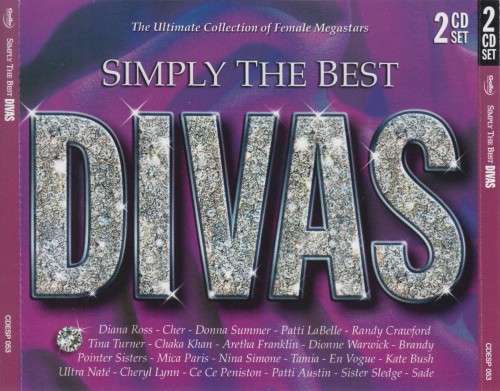 Simply The Best Divas - Various (Double CD)