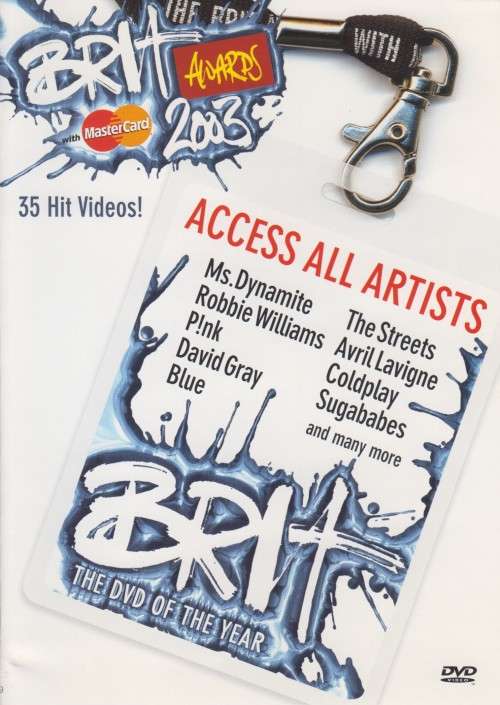 Brit Awards 2003 (DVD)