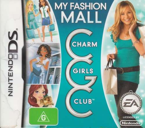 My Fashion Mall (Nintendo DS) [Water damage to paper insert and no manual]