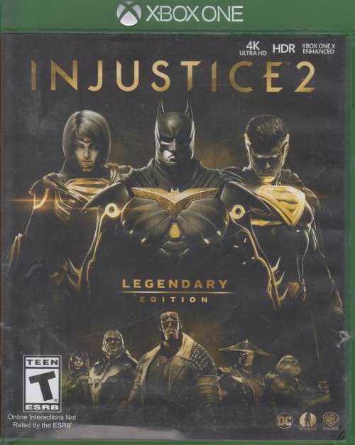 Injustice 2 - Legendary Edition (XBox One) [No Manual]