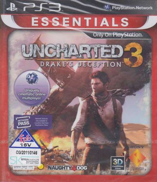 Uncharted 3 - Drake`s Deception (PS3 Essentials)