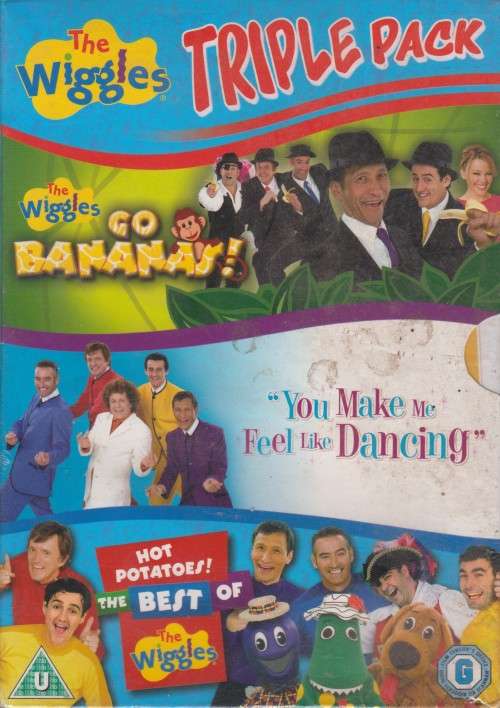 The Wiggles - Go Bananas/You Make Me Feel Like Dancing/Hot Potatoes (DVD)