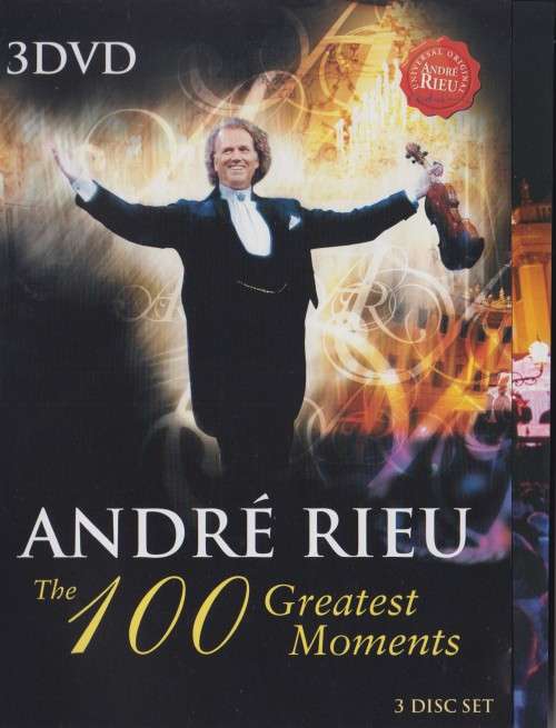Andre Rieu - The 100 Greatest Moments (3 Disc DVD)