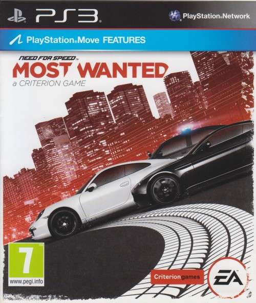 Need For Speed - Most Wanted (PS3) [No Manual]