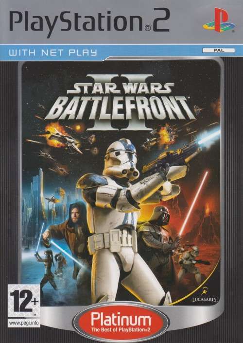 Star Wars Battlefront II (PS2 Platinum) [No Manual]