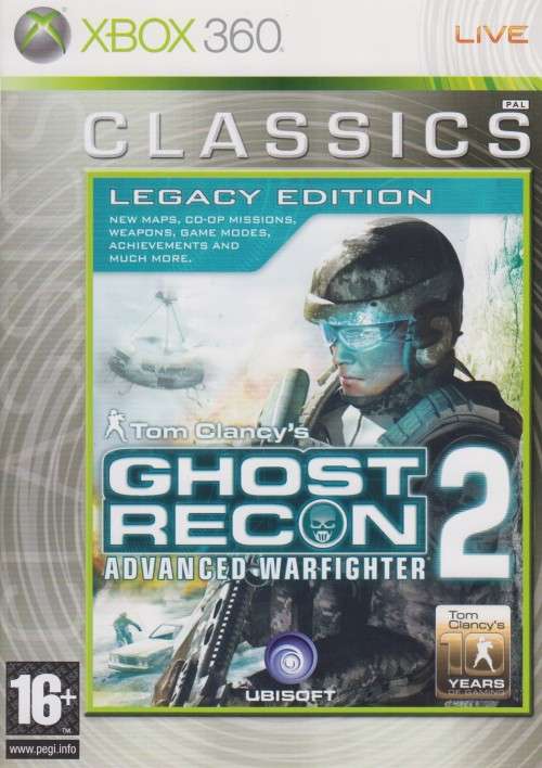 Tom Clancy`s Ghost Recon Advanced Warfighter 2 - Legacy Edition (Xbox 360 Classics)
