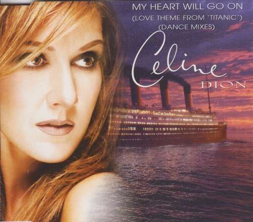 Celine Dion - My Heart Will Go On (CD Single)[Jewel case used]