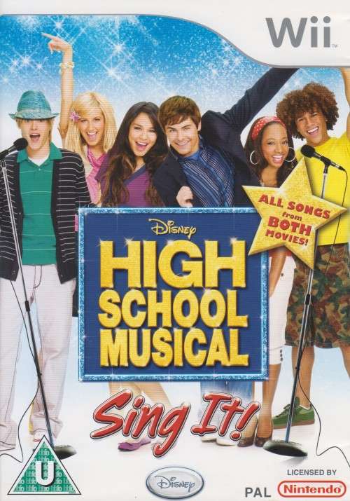 High School Musical - Sing It! (Wii) [No Manual]