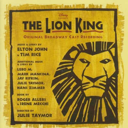 The Lion King - Original Broadway Cast Recording (CD)