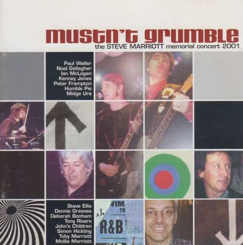 Mustn`t Grumble - The Steve Marriott Memorial Concert 2001 : Various (CD)