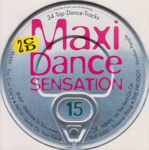 Maxi Dance Sensation 15 - Various (Double CD)