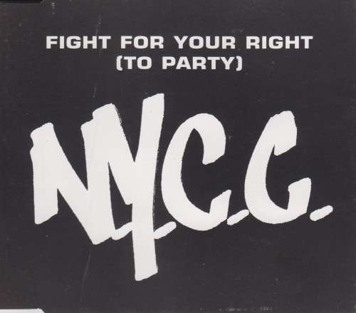 NYCC - Fight For Your Right (To Party) (CD Single)[Jewel case used]