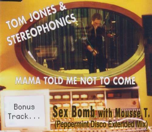 Tom Jones & Stereophonics - Mama Told Me Not To Come (CD Single)[Jewel case used]