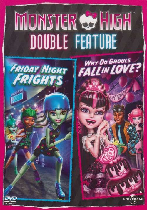 Monster High - Double Feature : Friday Night Frights/Why Do Ghouls Fall In Love(DVD)