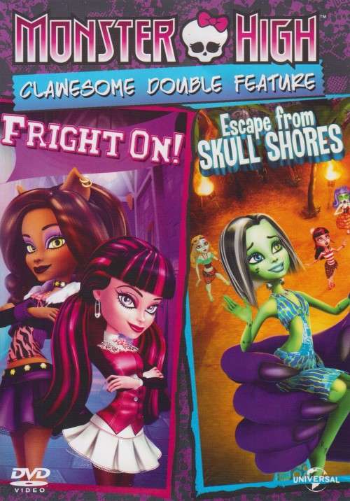 Monster High - Double Feature : Fright On!/Escape From Skull Shores (DVD)