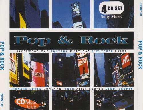 Pop & Rock - Various (4 CD`s) [No Booklet]