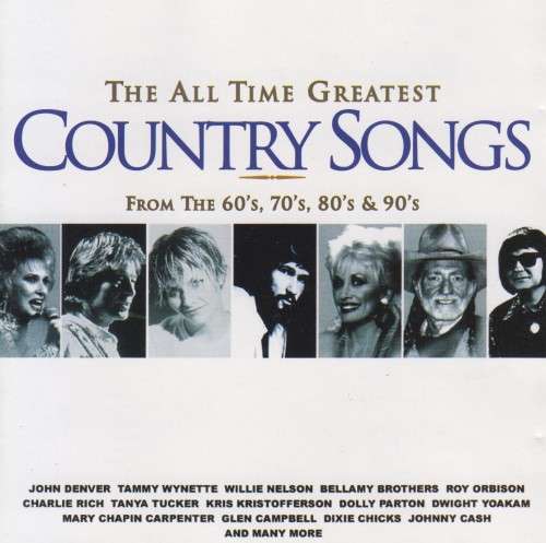 The All Time Greatest Country Songs From The 60`s, 70`s, 80`s & 90`s - Various (Double CD)