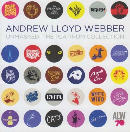 Andrew Lloyd Webber - Unmasked : The Platinum Collection (Double CD)
