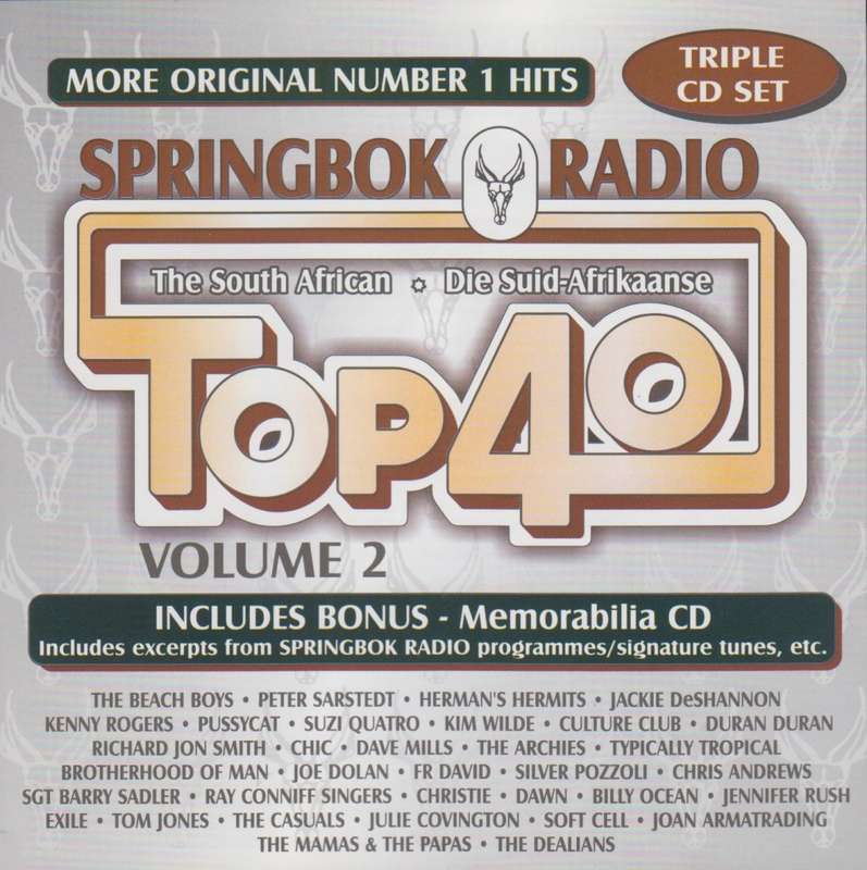 Springbok Radio Top 40 - Best Of Volume 2 : Various (3 x CD`s)