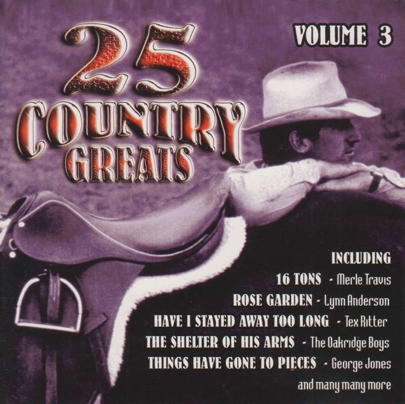 25 Country Greats - Volume 3 (CD)