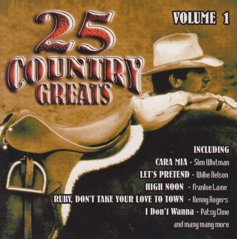 25 Country Greats - Volume 1 (CD)