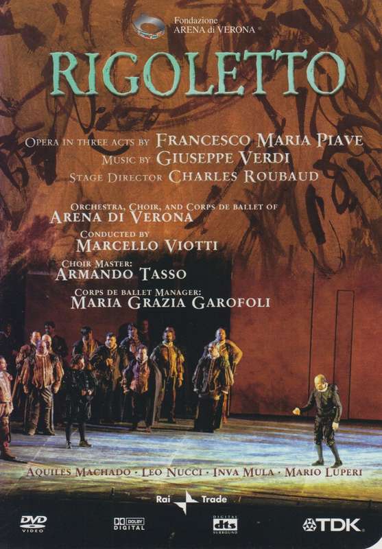 Giuseppe Verdi - Rigoletto : Arena di Verona 2001 (DVD)
