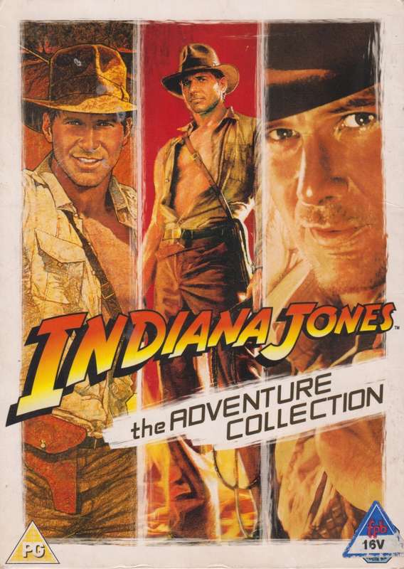 Indiana Jones - The Adventure Collection (DVD Box Set) [Box slightly worn around edges]