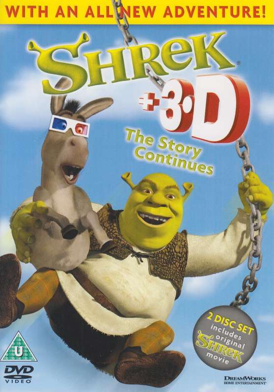 Shrek 3D - Special Edition (2 Disc DVD) [NO 3D Glasses]