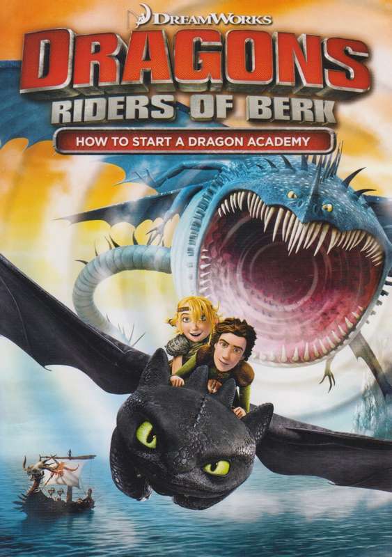 Dragons - Riders Of Berk : How To Train A Dragon Academy (DVD)