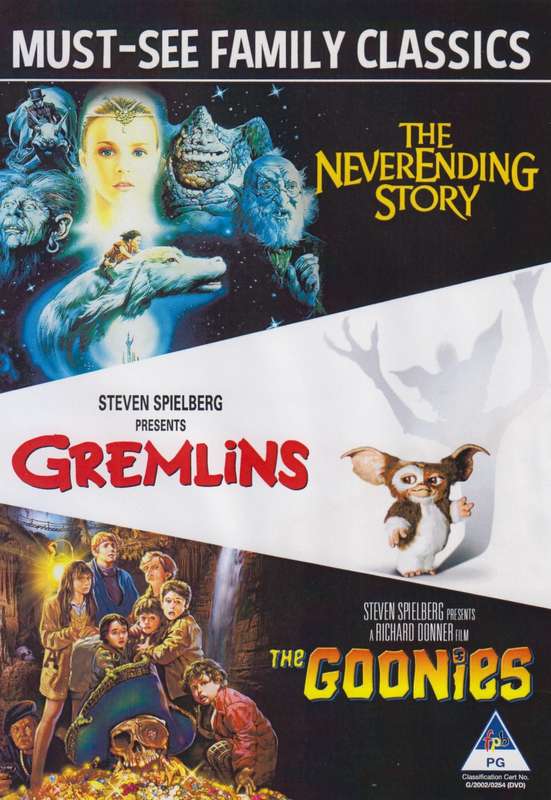 Must-See Family Classics - Neverending Story/Gremlins/The Goonies (DVD)