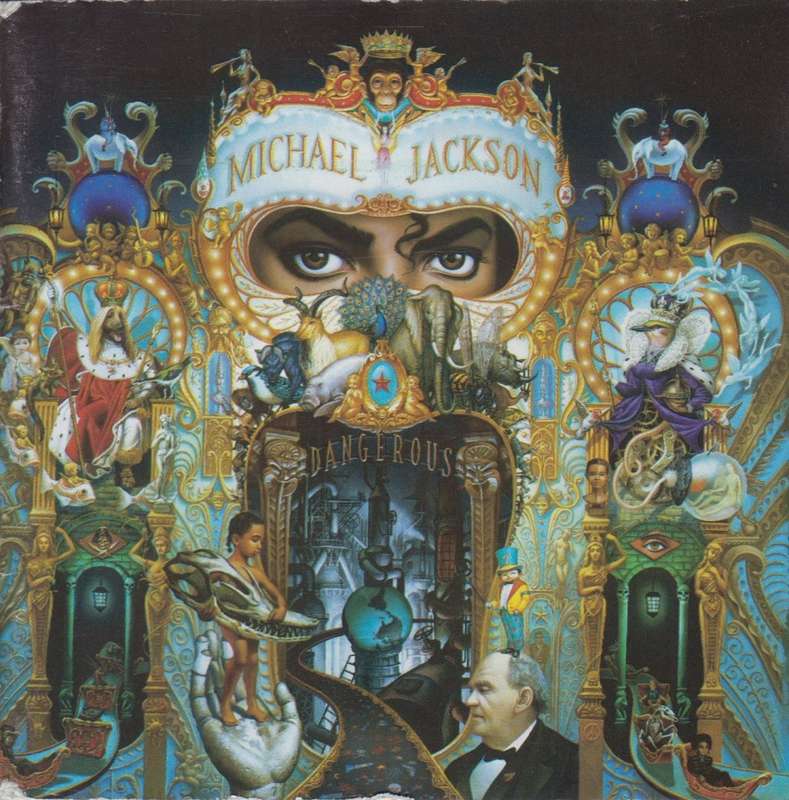 Michael Jackson - Dangerous (CD) [Last page of booklet slightly worn around edges]