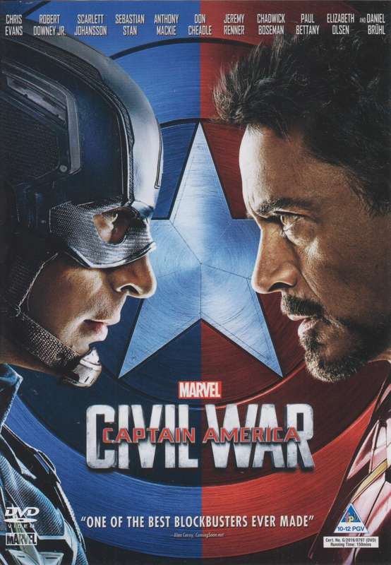 Captain America - Civil War (DVD)