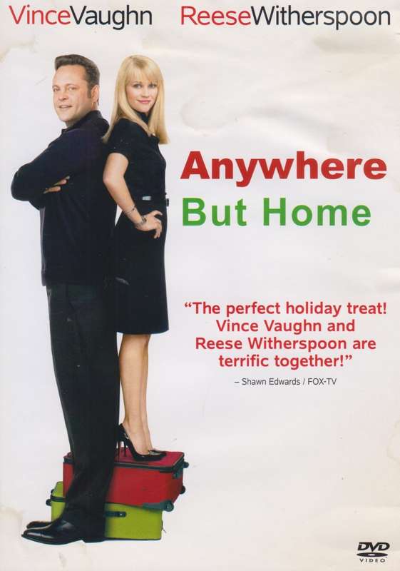 Anywhere But Home (DVD) [Stains on paper insert as per images]