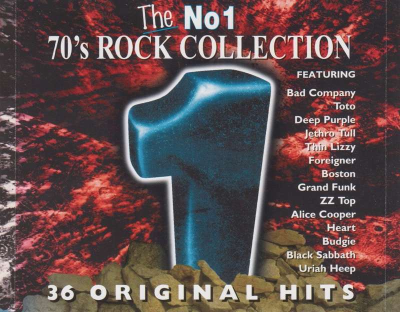 The No. 1 70`s Rock Collection - Various (Double CD)
