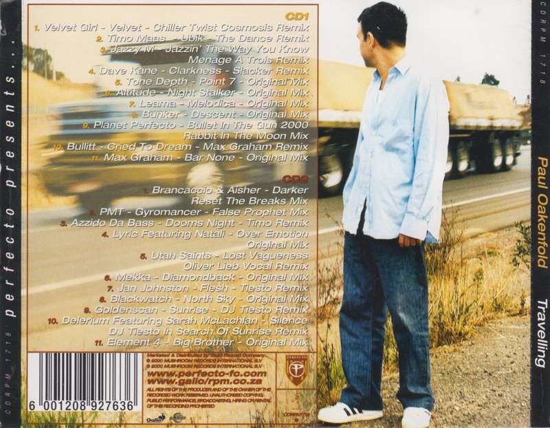 Perfecto Presents - Paul Oakenfold : Travelling (Double CD)