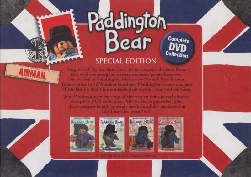 Paddington Bear - Special Edition : Complete DVD Collection (4 Disc DVD)