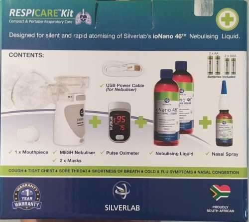 SilverLab RespiCare Kit (Full Nebulising Kit - 13 Piece)