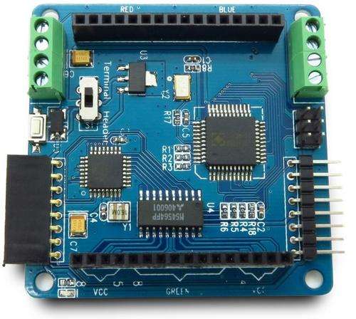 Colorduino RGB LED matrix driver Arduino UNO Based