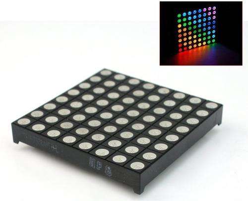 8x8 RGB LED Full Colour Matrix Common Anode Arduino