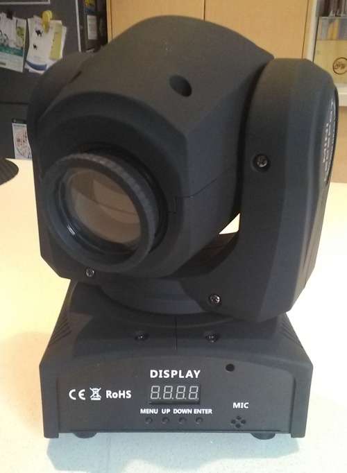 Mobile DJ CREE LED Moving Head 10w RGB + GOBO