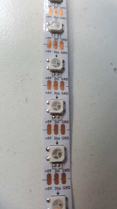WS2812 5m LED strip 5 volt