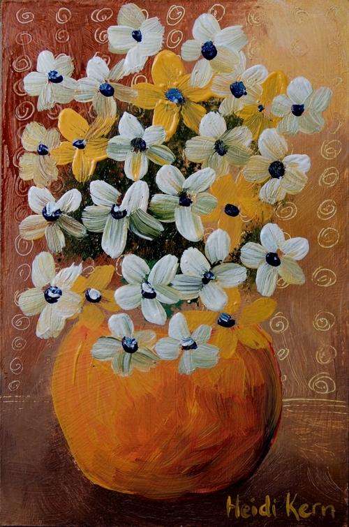 Original Painting - Blossom - by SA artist Heidi Kern