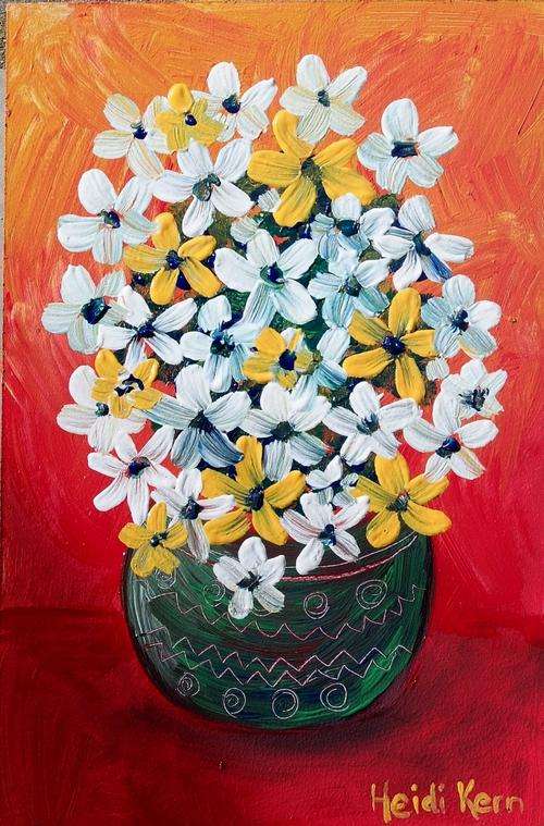 Original Painting - Sunshine - by SA artist Heidi Kern
