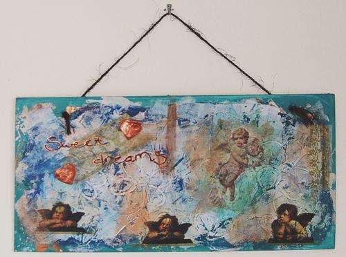 Sweet Dreams - 60cm x 30cm - by SA artist Heidi Kern