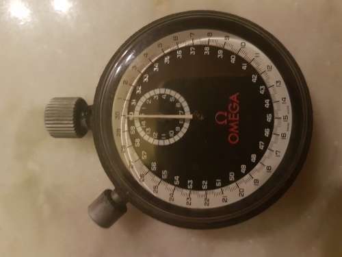 Omega Rolls Royce vintage mechanical stopwatch