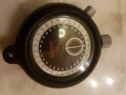Omega Rolls Royce vintage mechanical stopwatch
