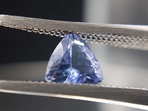 0.85ct Natural Trillion cut Tanzanite