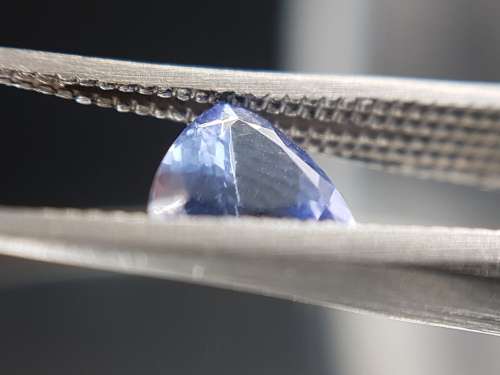 0.85ct Natural Trillion cut Tanzanite